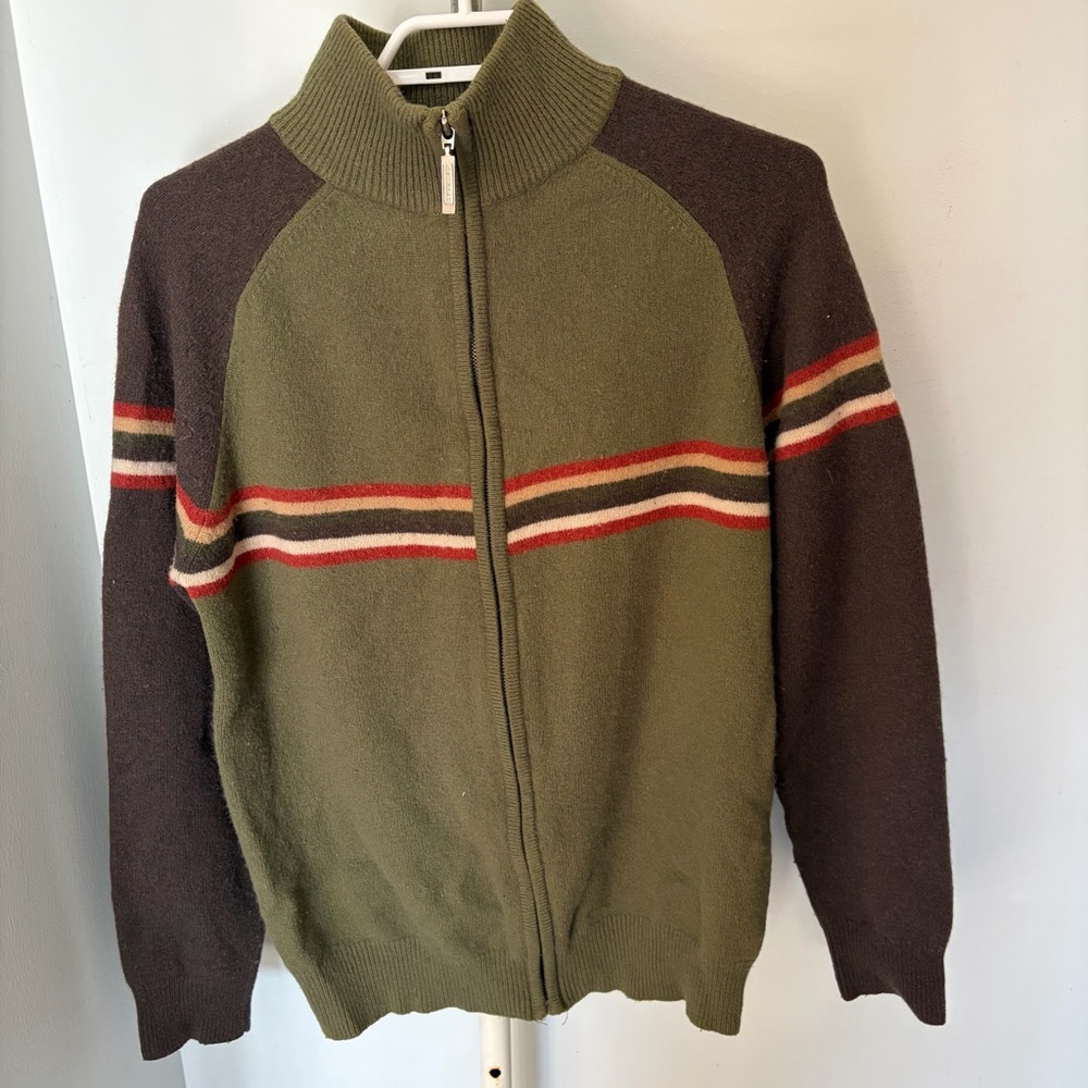 Retreat Wool Zip up Sweater
